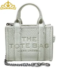 MARC JACOBS THE LEATHER NANO TOTE CHARM チャーム ホワイト マークジェイコブスのサムネイル