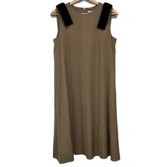 FOXEY NEW YORK(フォクシーニューヨーク) ワンピース サイズ40 M レディース美品  - 42367 ライトブラウン×ダークブラウンのサムネイル