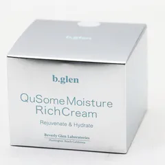 新品未開封 b.glen  ビーグレン QuSomeモイスチャーリッチクリーム 33g リニューアル版 期限2028/6/30 CR8-06-49-02のサムネイル