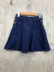 See By Chloe シーバイクロエ サイドボタン 切替デザイン ミニ デニムスカート size36/ブルー ■■ レディースのサムネイル