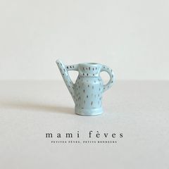 ご確認用　✳︎フェーヴ09✳︎フランスの人々　フェーブ　ミニチュア陶器　フランス フェーヴ スイーツ職人 2個 フランス フェーブ ミニチュア陶器 s-115