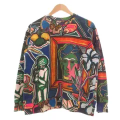 ポールスミス PAUL SMITH アーティストスタジオ Artist Studio スウェット トレーナー M マルチカラー 総柄 /SX ■GY01のサムネイル