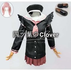 ブルーアーカイブ 下江コハル 制服＋水着 ウィッグ 羽 ヘイロー