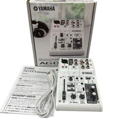 ⑥YAMAHA AG03 ミキシングコンソール 本体 - メルカリ