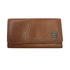 186005 現状品 Givenchy ジバンシー キーカース ブラウン レザー メンズのサムネイル