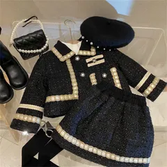 入学式 スーツ 女の子 120 子供服  卒園  2点セット ジャケット スカート キッズ フォーマル 入学式スーツ 卒園式 結婚式 七五三 発表会 子ども フォーマル ツイード 女子 セットアップ キッズ フォーマル 女の子 