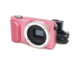 SONY α5000 ボディ ピンク 送料無料 - メルカリ