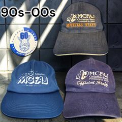 90s-00s MCFAJ 레이스 공식 스탭 3 점 세트 [실물 명찰 기념 배지 첨부 모터 스포츠 기업 모노 텍 기어 모드 Y2K 오토바이 심수 광태]