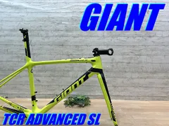 ☆ テルスポ イチ推し!! 美品!! GIANT TCR ADVANCED SL FRAMESET 2016 size:XS RIM ISP ジャイアント TCR アドヴァンスド SL カーボンロード フレームセット OD2 ステム BB付 F-24のサムネイル