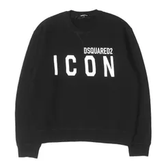 【美品】DSQUARED2 ディースクエアード スウェット ブラック 黒 サイズ:M  24SS アイコン ロゴ スウェットシャツ ICON Cool Sweatshirt トップス トレーナー【メンズ】【中古】のサムネイル