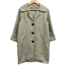 Diagram GRACE CONTINENTAL(ダイアグラム) コート サイズ36 S レディース美品  - ベージュ×黒 長袖/春/秋のサムネイル