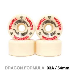 POWELL PERALTA WHEEL パウエルペラルタ ウィール DRAGON FORMULA（DF）93A DRAGONS 64mm x 36mm　スケートボード スケボーのサムネイル