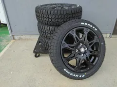 ハスラー タイヤホイールセット ホワイトレター MONSTA RT HYBRID 165/60R15 15インチ MUD-Xのサムネイル