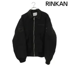 サカイ  25AW  Studded Nylon Twill Blouson スタッズ装飾MA-1ナイロンブルゾン メンズ 4のサムネイル