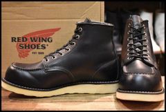 RED WING 8179 アイリッシュセッター 8.5 ブラック 2010 8EE 箱付 美品 13年】レッドウィング 8179 アイリッシュセッター 黒