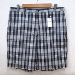 PRGR　ハーフパンツ　ゴルフウェア　ゴルフパンツ　PANTS-2930　ブラック×ホワイト×グレー　サイズ94　未使用品　M6030のサムネイル