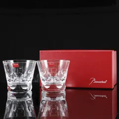 【Baccarat】バカラ ベルーガ ペア ロックグラス クリスタル _ 食器のサムネイル
