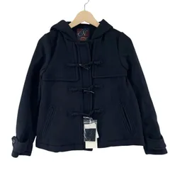 未使用品 N.Natural Beauty Basic エヌナチュラルビューティベーシック 無地 秋冬 AW ダッフルコート ウール ネイビー レディース S【古着】【中古】【送料無料】