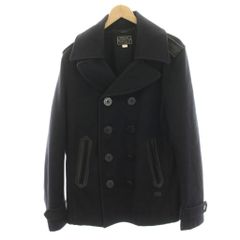 DIESEL ウールピーコート ネイビー - メルカリ