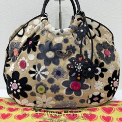 kate spade 立体花刺繍トートバッグ - メルカリ