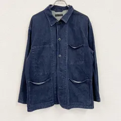 UNIQLO　ユニクロ　長袖デニムシャツ　デニムジャケット　インディゴ　古着