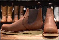 【9.5D 未使用 24年】レッドウィング 3190 クラシックチェルシー サイドゴア 茶 ブラウン アンバーハーネス ブーツ redwing HOPESMORE【GF296】のサムネイル