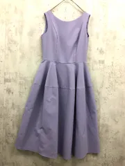 AIMER エメ バックレースアップ ノースリーブ ワンピース sizeM/紫 ■■◎レディースのサムネイル