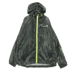 NEW BALANCE ニューバランス 総柄 長袖 ジップジャケット L ブラック フーディー メンズ 古着のサムネイル