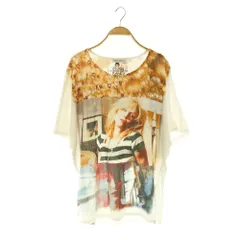 ヒステリックグラマー HYSTERIC GLAMOUR コートニーラブ プリントTシャツ カットソー 五分袖 F ホワイト /MY ■OSのサムネイル