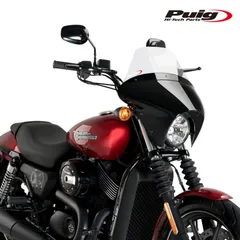 Puig 21058W BATWING SML WINDSHIELD TOURING [CLEAR] Harley-Davidson STREET 750 XG750 (17-20) プーチ ウインドシールド バットウイング SMLのサムネイル