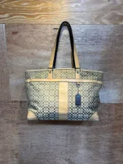 COACH シグネチャー キャンバス トートバッグ ショルダーバッグ バッグ