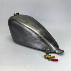 SR400 2%er トルクコーンドラッグパイプマフラー ローパスバッフル付