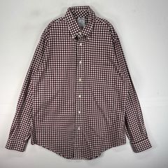 00s brooks brothers ギンガムチェックシャツ - メルカリ