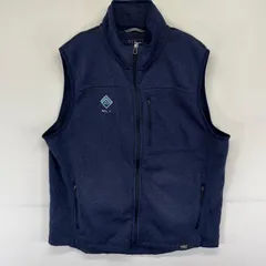 古着 エルエルビーン L.L.Bean ベスト フルジップ 刺繍 アウトドア ベターセータータイプ L  ネイビー系 メンズのサムネイル