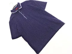 BEAMS HEART ビームスハート ドット ポロシャツ sizeS/紺 ■◆ メンズのサムネイル