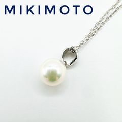 Mikimoto ミキモト Vcode Vコード ネックレス シルバー - メルカリ