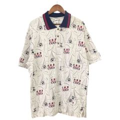 美品 J'sジャンボ尾崎 ブリヂストン ゴルフ半袖 ポロシャツ XL 白 日本