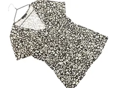 MOGA モガ 総柄 カットソー size13/黒 ■◆ レディースのサムネイル