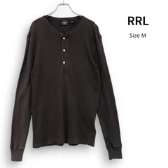 RRL Ralph Lauren ダブルアールエル ラルフローレン サーマル ワッフル ヘンリーネック 長袖 Tシャツ /R26426のサムネイル