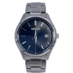 SEIKO  セイコー グランドセイコー　 SBPX147 SEIKO SELECTION V157-0DR0 腕時計 メンズ ステンレススチール シルバー ネイビー 10BAR SAPPHIRE CRYSTAL ソーラー 中古【動⚪︎】のサムネイル