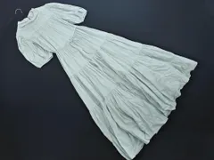 snidel スナイデル ティアード ロング ワンピース size0/ライトグレー ■◆ レディース