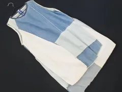 MACPHEE マカフィー トゥモローランド デニム サイドスリット チュニック ワンピース size36/ライトブルー ■◆ レディースのサムネイル