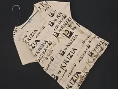 b by krizia ビーバイクリツィア プリント カットソー sizeL/ベージュ ■◆ レディースのサムネイル