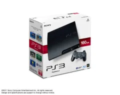 PlayStation 3 (160GB) チャコール・ブラック (CECH-3000A)のサムネイル