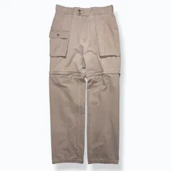 80s BANANA REPUBLIC 2Way Cotton Gimmick Detachable Bush Pants 【W34】 80年代 バナナリパブリック バナリパ ハンティング ギミック デタッチャブル ブッシュ パンツ 古着 ヴィンテージのサムネイル