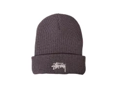 STUSSY (ステューシー) ストックロゴ刺繍ニットキャップ ビーニー 132858 サイズ表記無し パープル メンズ/036のサムネイル