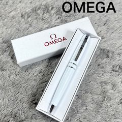 OMEGA ボールペン ノベルティ ホワイト - メルカリ