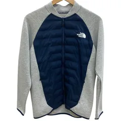 THE NORTH FACE/ザノースフェイス/ハイブリットテックエアーインサレーテッドジャケット/NY81882/グレー×ネイビー/サイズL/FE0346のサムネイル
