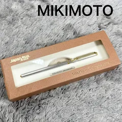 MIKIMOTO ミキモト キャップ式 ボールペン パール付きクリップ 箱付きのサムネイル