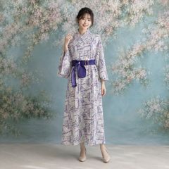 着物リメイク 大島紬ピンタックシャツワンピース - メルカリ